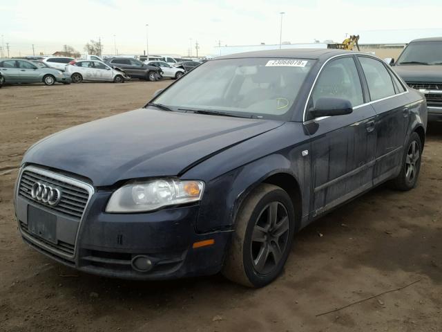 WAUDF68E45A474244 - 2005 AUDI A4 2.0T QU BLUE photo 2