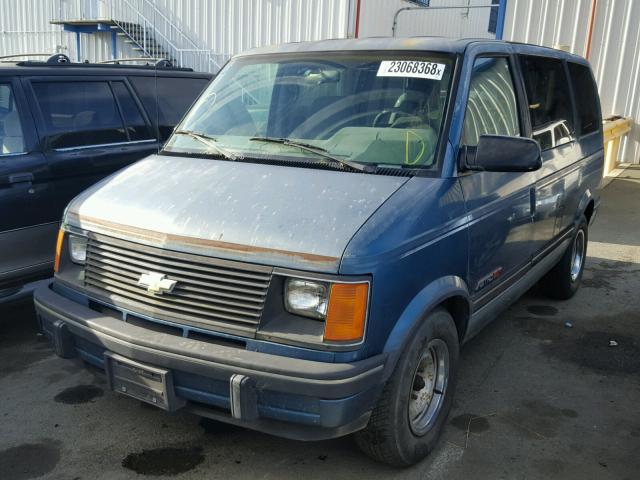 1GNDM19Z5RB120527 - 1994 CHEVROLET ASTRO TEAL photo 2