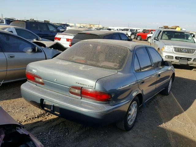 1Y1SK5384RZ023416 - 1994 GEO PRIZM LSI BLUE photo 4