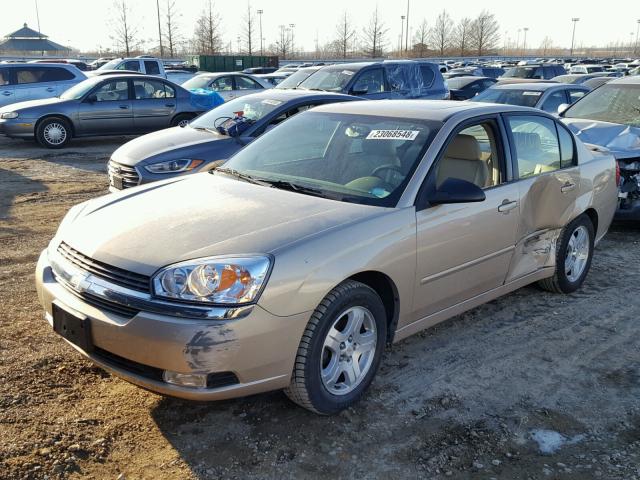 1G1ZU54864F196725 - 2004 CHEVROLET MALIBU LT BEIGE photo 2