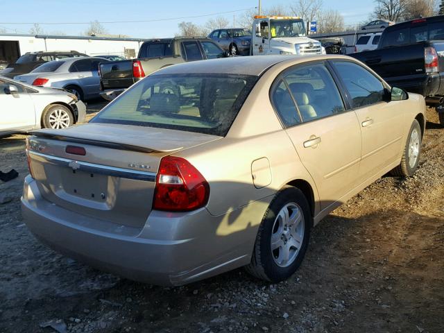 1G1ZU54864F196725 - 2004 CHEVROLET MALIBU LT BEIGE photo 4