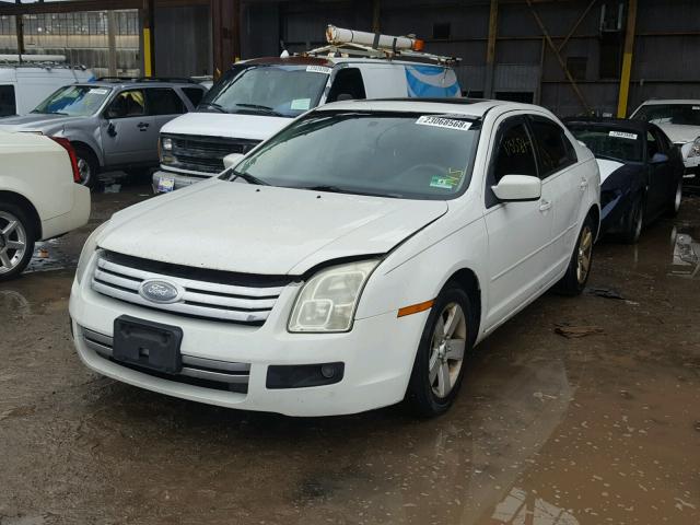 3FAHP07178R123454 - 2008 FORD FUSION SE WHITE photo 2