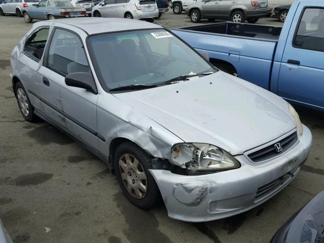 2HGEJ6347YH110122 - 2000 HONDA CIVIC DX SILVER photo 1