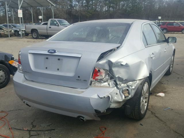 3FAHP08166R161298 - 2006 FORD FUSION SEL SILVER photo 4