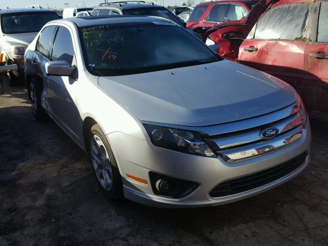 3FAHP0HA5BR113947 - 2011 FORD FUSION SE SILVER photo 1