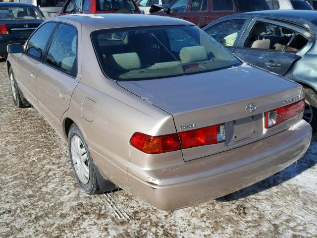 4T1BG22K51U826511 - 2001 TOYOTA CAMRY CE TAN photo 3