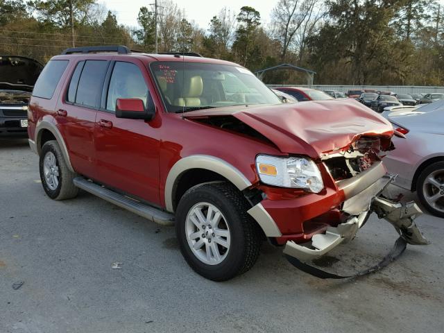 1FMEU6EE8AUA57733 - 2010 FORD EXPLORER E RED photo 1