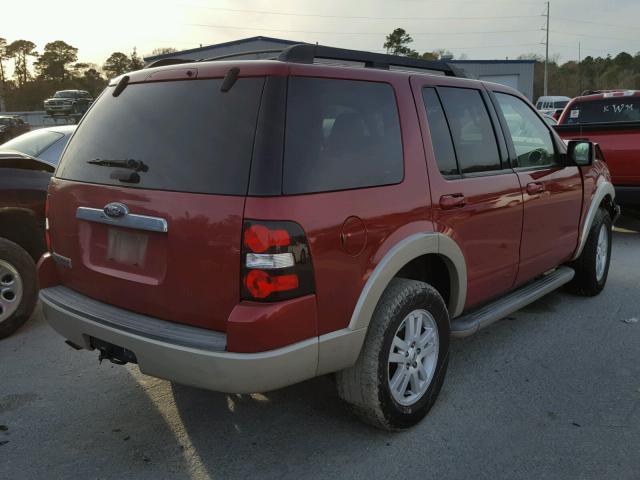 1FMEU6EE8AUA57733 - 2010 FORD EXPLORER E RED photo 4