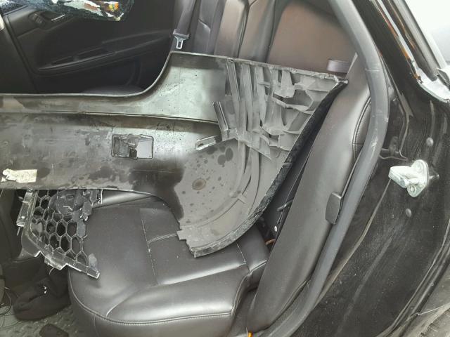 2G1WC5E34C1239473 - 2012 CHEVROLET IMPALA LTZ BLACK photo 6