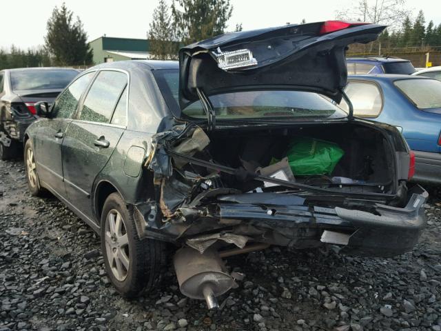 1HGCM66575A057614 - 2005 HONDA ACCORD EX GREEN photo 3