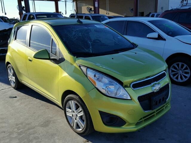 KL8CD6S93DC576906 - 2013 CHEVROLET SPARK 1LT GREEN photo 1