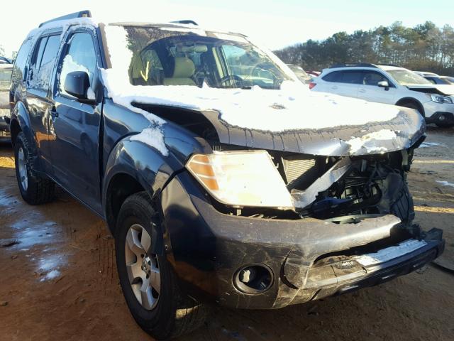 5N1AR18U88C624870 - 2008 NISSAN PATHFINDER BLUE photo 1