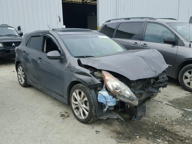 JM1BL1H66A1248702 - 2010 MAZDA MAZDA3S BLACK photo 1