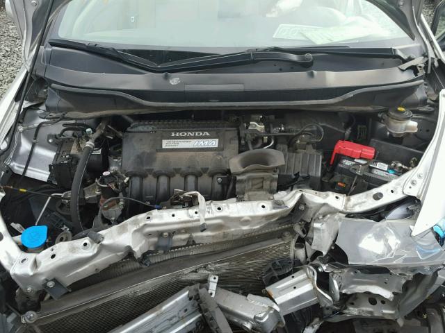 JHMZE2H55AS011696 - 2010 HONDA INSIGHT LX SILVER photo 7