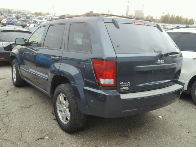 1J8GR48K67C674527 - 2007 JEEP GRAND CHER BLUE photo 3