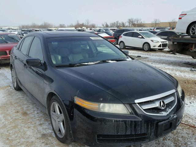 19UUA66214A041409 - 2004 ACURA TL BLACK photo 1