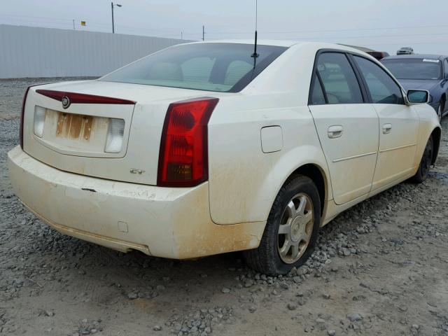 1G6DM577140154327 - 2004 CADILLAC CTS WHITE photo 4