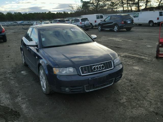 WAUPL68E14A063453 - 2004 AUDI S4 BLUE photo 1