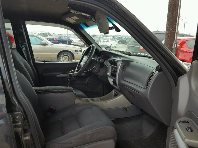 1FMZU67EX2UD07294 - 2002 FORD EXPLORER S BLACK photo 5