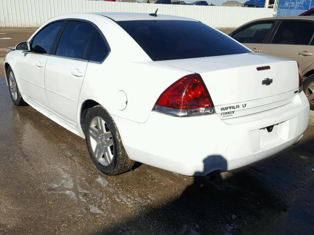 2G1WB5E32E1127745 - 2014 CHEVROLET IMPALA LIM WHITE photo 3