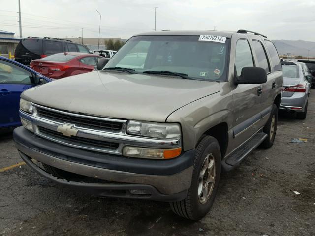 1GNEC13V13R121430 - 2003 CHEVROLET TAHOE C150 TAN photo 2