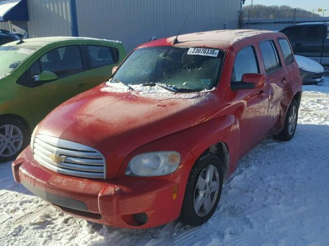 3GNBABDB3AS508848 - 2010 CHEVROLET HHR LT RED photo 2