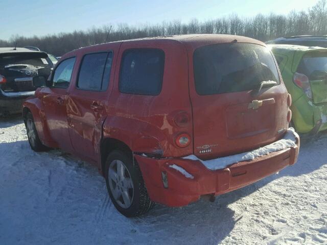 3GNBABDB3AS508848 - 2010 CHEVROLET HHR LT RED photo 3