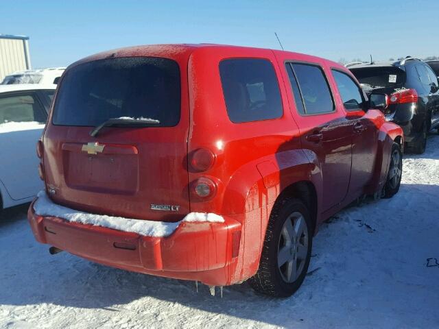 3GNBABDB3AS508848 - 2010 CHEVROLET HHR LT RED photo 4