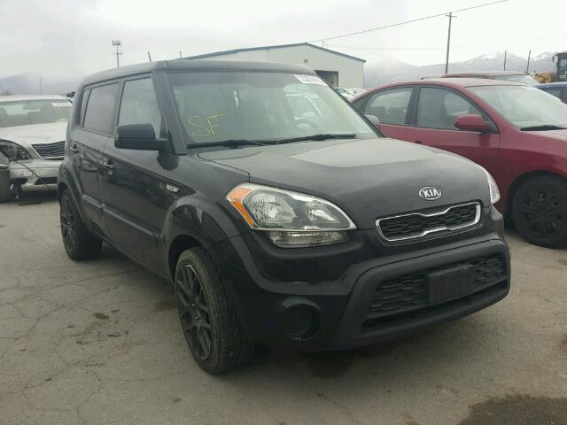 KNDJT2A58C7747777 - 2012 KIA SOUL BLACK photo 1