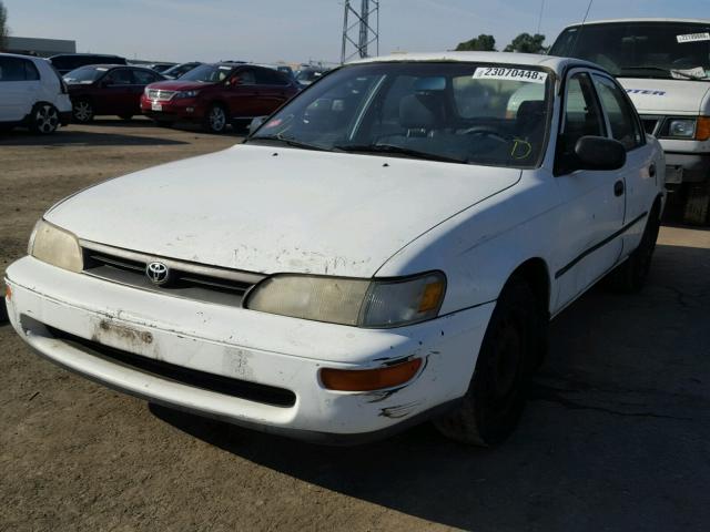 1NXAE04B9SZ343110 - 1995 TOYOTA COROLLA WHITE photo 2