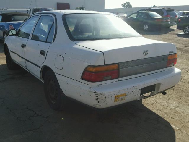 1NXAE04B9SZ343110 - 1995 TOYOTA COROLLA WHITE photo 3