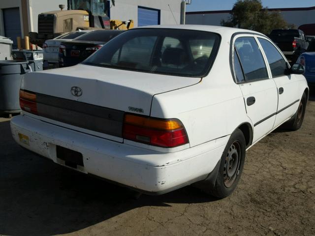 1NXAE04B9SZ343110 - 1995 TOYOTA COROLLA WHITE photo 4