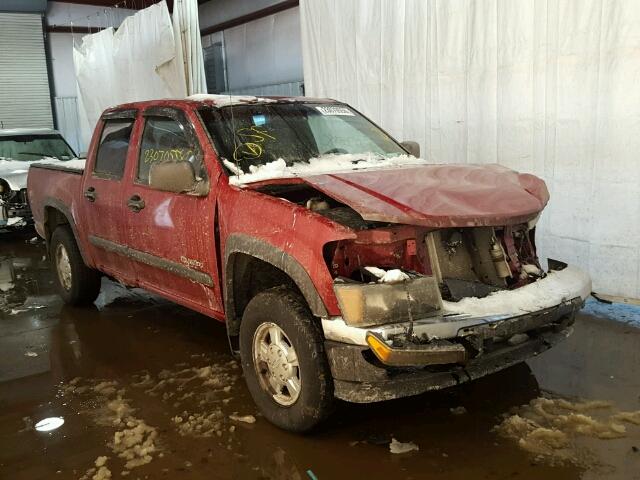 1GCDT136058248577 - 2005 CHEVROLET COLORADO RED photo 1