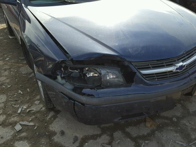 2G1WF55E429176304 - 2002 CHEVROLET IMPALA 蓝色 照片 9