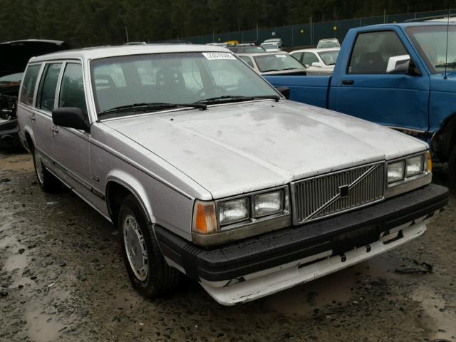 YV1FX8850G2026711 - 1986 VOLVO 740 GLE SILVER photo 1