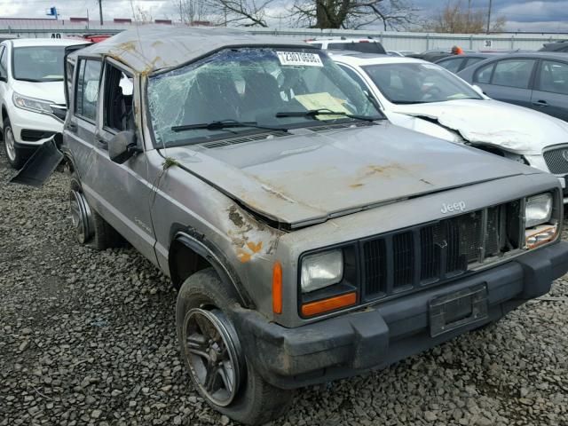 1J4FT28S3YL133553 - 2000 JEEP CHEROKEE S SILVER photo 1