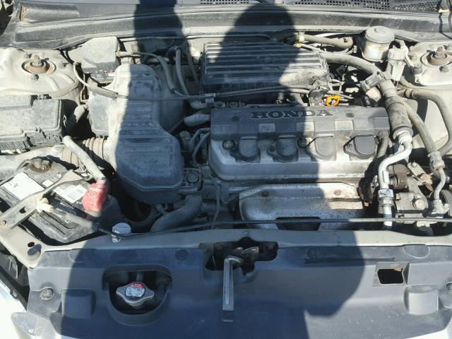 2HGES15574H586242 - 2004 HONDA CIVIC LX GOLD photo 7