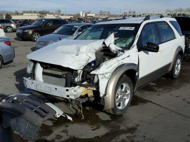 1FMDK05176GA08475 - 2006 FORD FREESTYLE WHITE photo 2