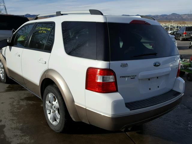 1FMDK05176GA08475 - 2006 FORD FREESTYLE WHITE photo 3