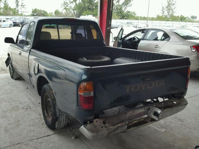 4TAVL52N2WZ168290 - 1998 TOYOTA TACOMA XTR GREEN photo 3