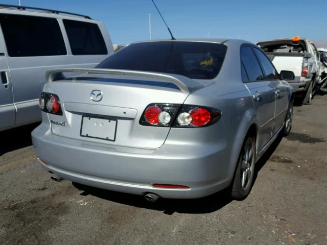 1YVHP80C985M44879 - 2008 MAZDA MAZDA6S SILVER photo 4