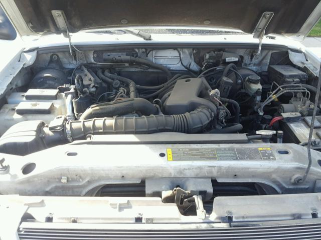 1FTYR10U03PB45424 - 2003 FORD RANGER WHITE photo 7