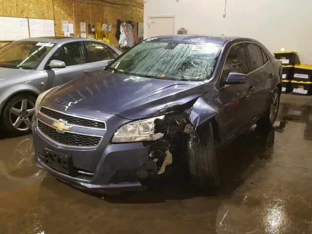 1G11E5SA9DF282210 - 2013 CHEVROLET MALIBU 2LT BLUE photo 2