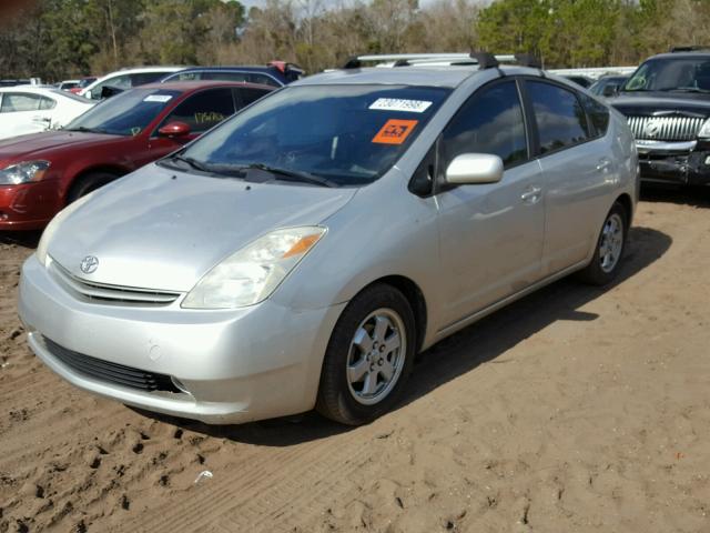 JTDKB20UX53124817 - 2005 TOYOTA PRIUS SILVER photo 2