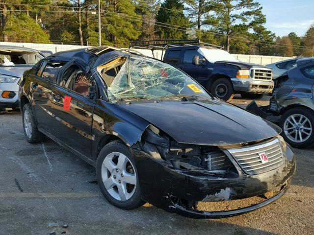 1G8AJ55F67Z100583 - 2007 SATURN ION LEVEL BLACK photo 1