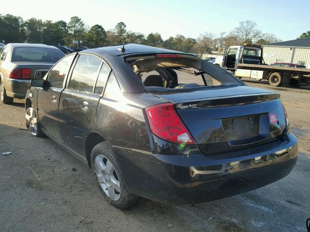 1G8AJ55F67Z100583 - 2007 SATURN ION LEVEL BLACK photo 3