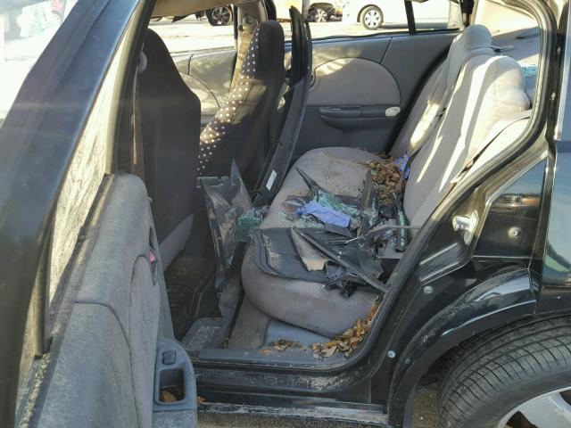 1G8AJ55F67Z100583 - 2007 SATURN ION LEVEL BLACK photo 6