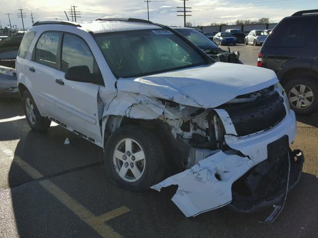 2CNDL23F276226039 - 2007 CHEVROLET EQUINOX LS WHITE photo 1