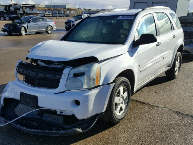 2CNDL23F276226039 - 2007 CHEVROLET EQUINOX LS WHITE photo 2