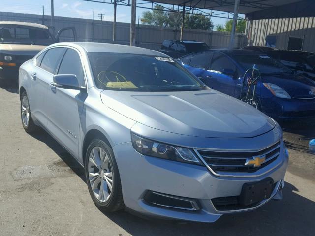 1G1115SL5EU129379 - 2014 CHEVROLET IMPALA LT BLUE photo 1